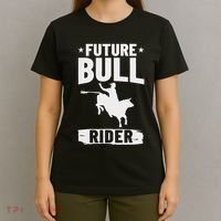Bull Riding Outfit Bull Riding Future Bull Rider T-Shirt thumb 4