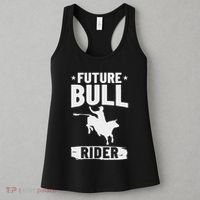 Bull Riding Outfit Bull Riding Future Bull Rider Women's Tank Top thumb 3