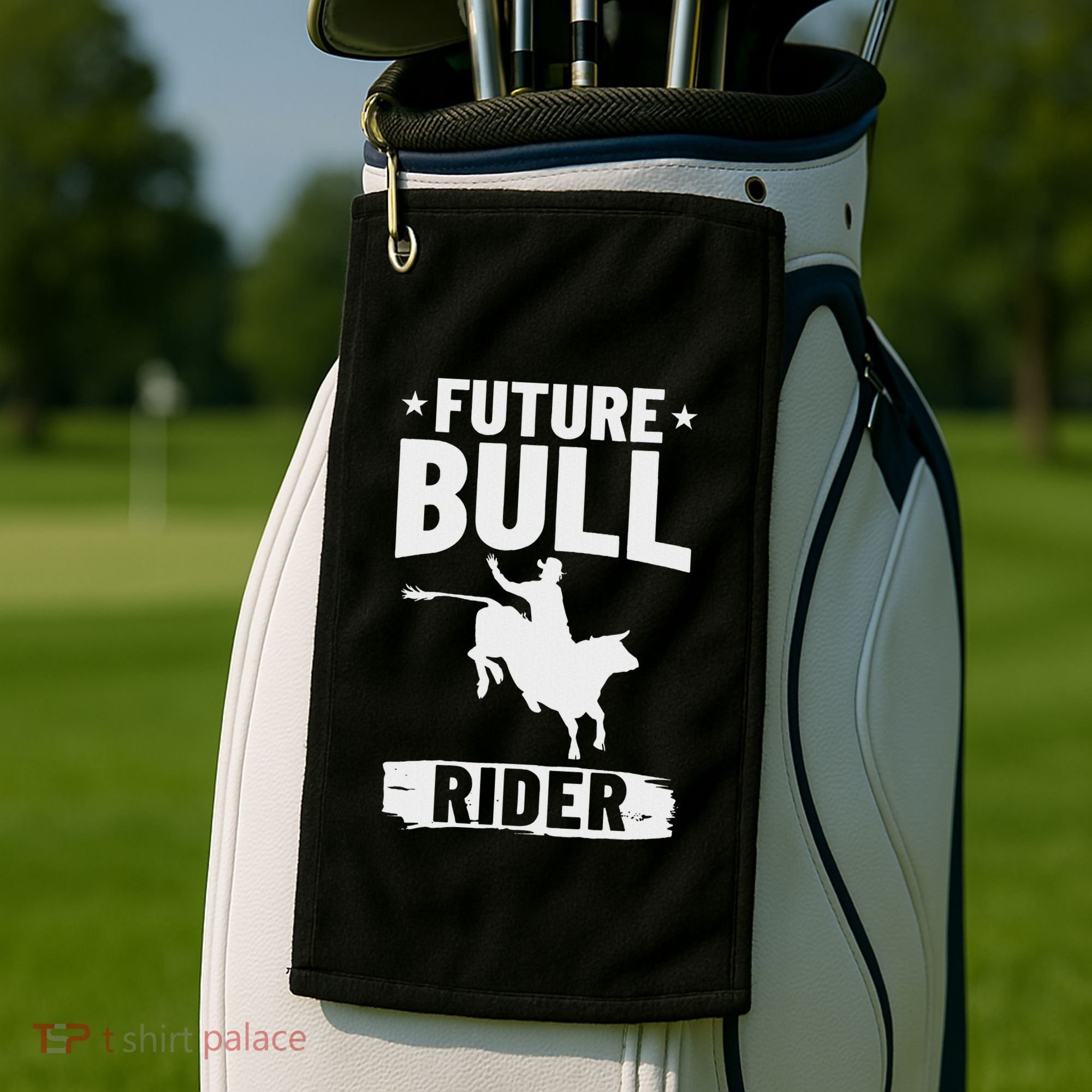 Bull Riding Outfit Bull Riding Future Bull Rider Golf Towel