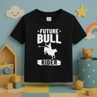 Bull Riding Outfit Bull Riding Future Bull Rider Toddler T-Shirt thumb 3