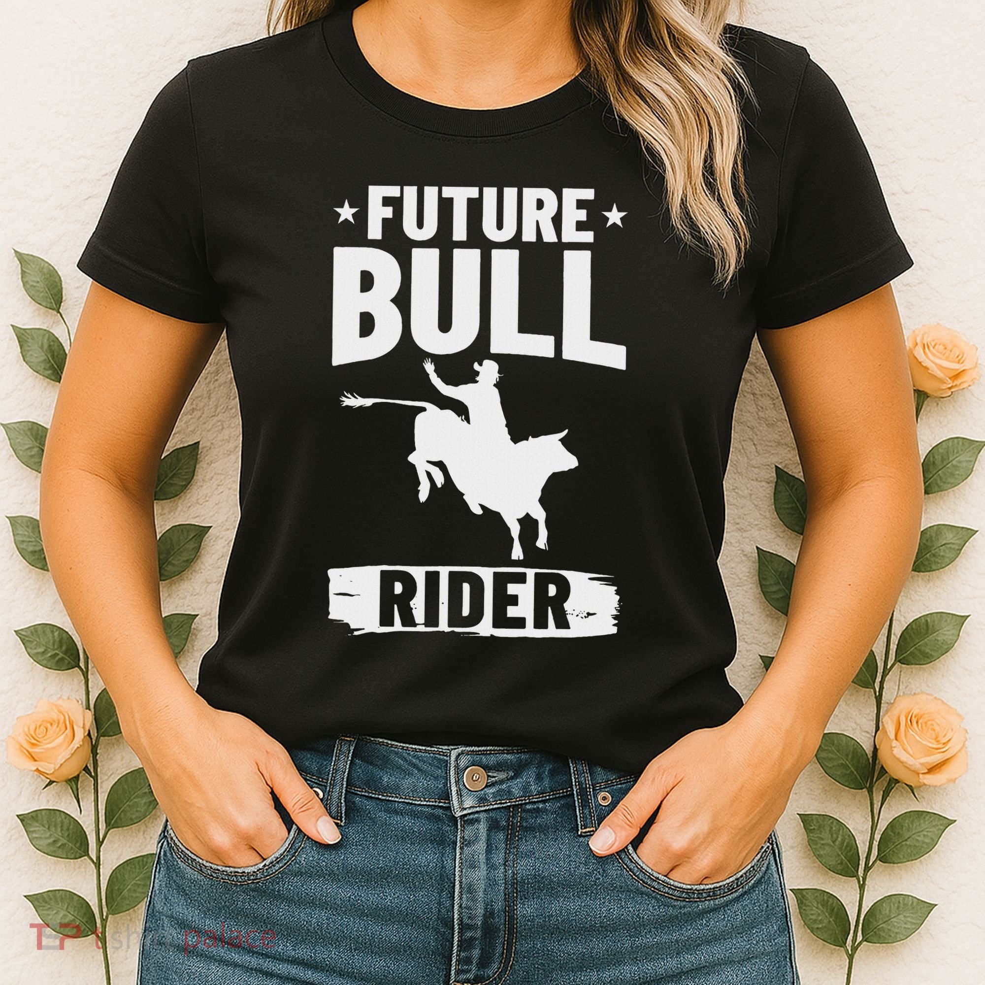 Bull Riding Outfit Bull Riding Future Bull Rider Women's T-Shirt