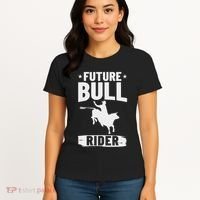 Bull Riding Outfit Bull Riding Future Bull Rider Women's T-Shirt thumb 4