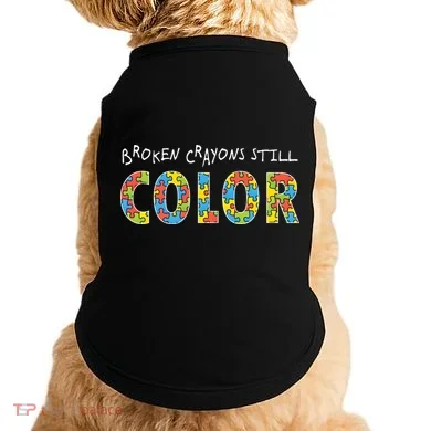 Broken Crayons Still Color Doggie Tank