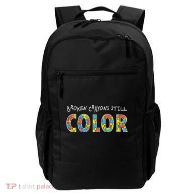 Broken Crayons Still Color Backpack