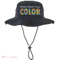 Broken Crayons Still Color Bucket Hat thumb 0