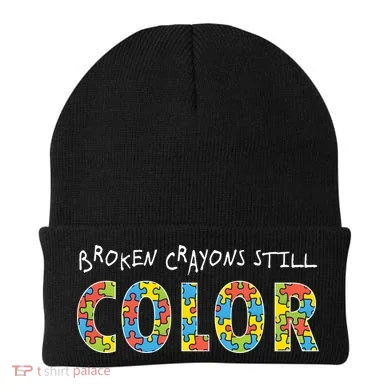 Broken Crayons Still Color Beanie