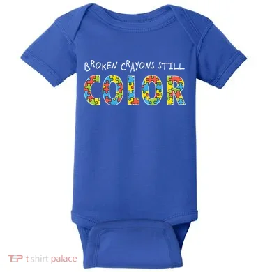 Broken Crayons Still Color Baby Bodysuit