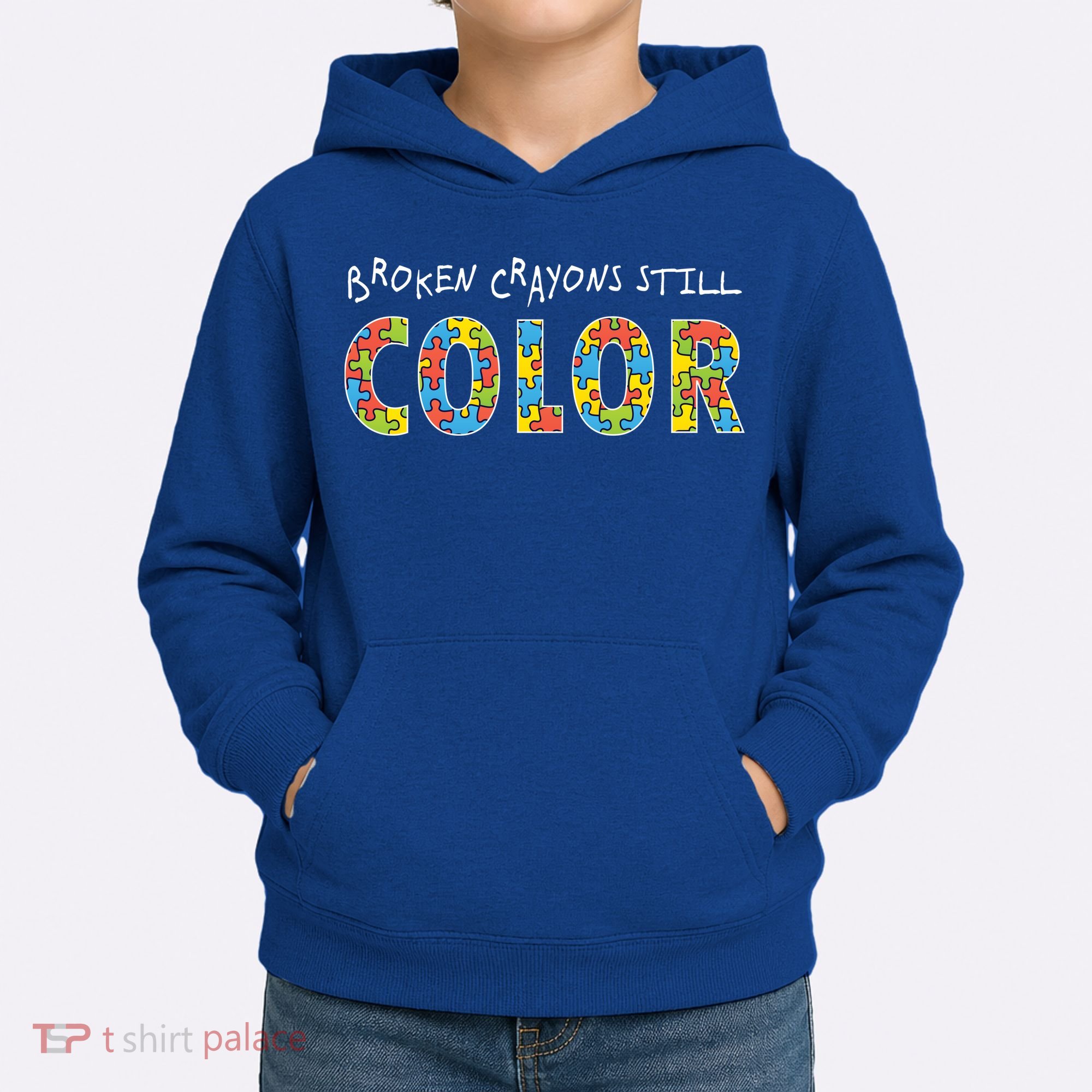 Broken Crayons Still Color Kids Hoodie