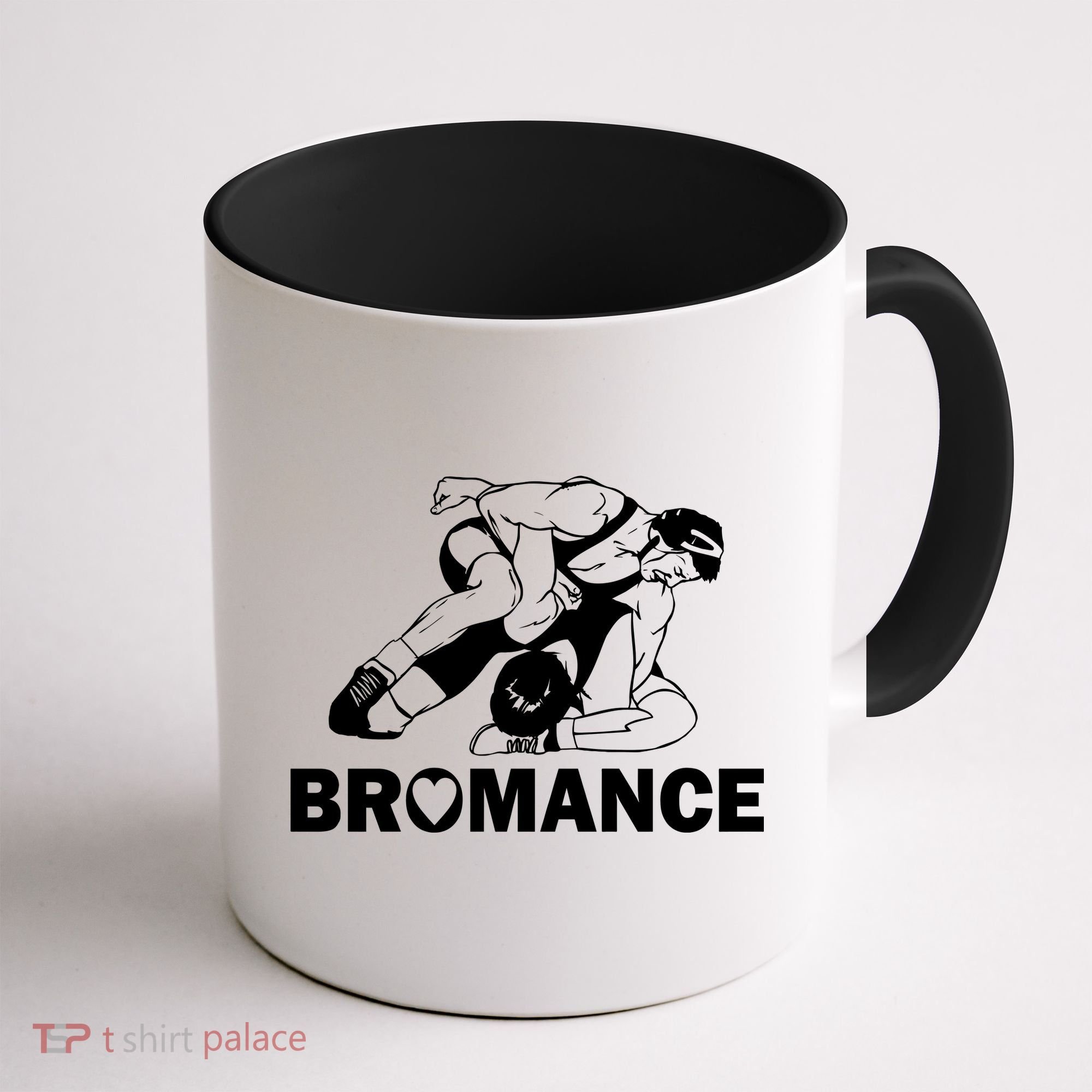Bromance Wrestling Coffee Mug