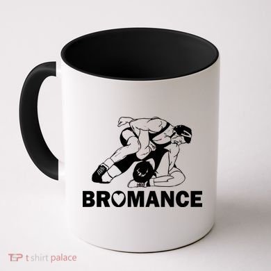 Bromance Wrestling Coffee Mug