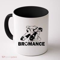 Bromance Wrestling Coffee Mug thumb 0