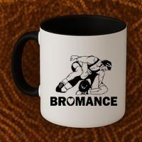 Bromance Wrestling Coffee Mug thumb 2