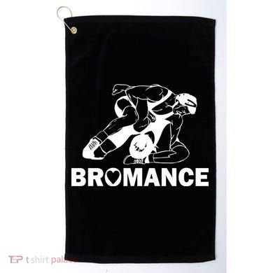 Bromance Wrestling Golf Towel