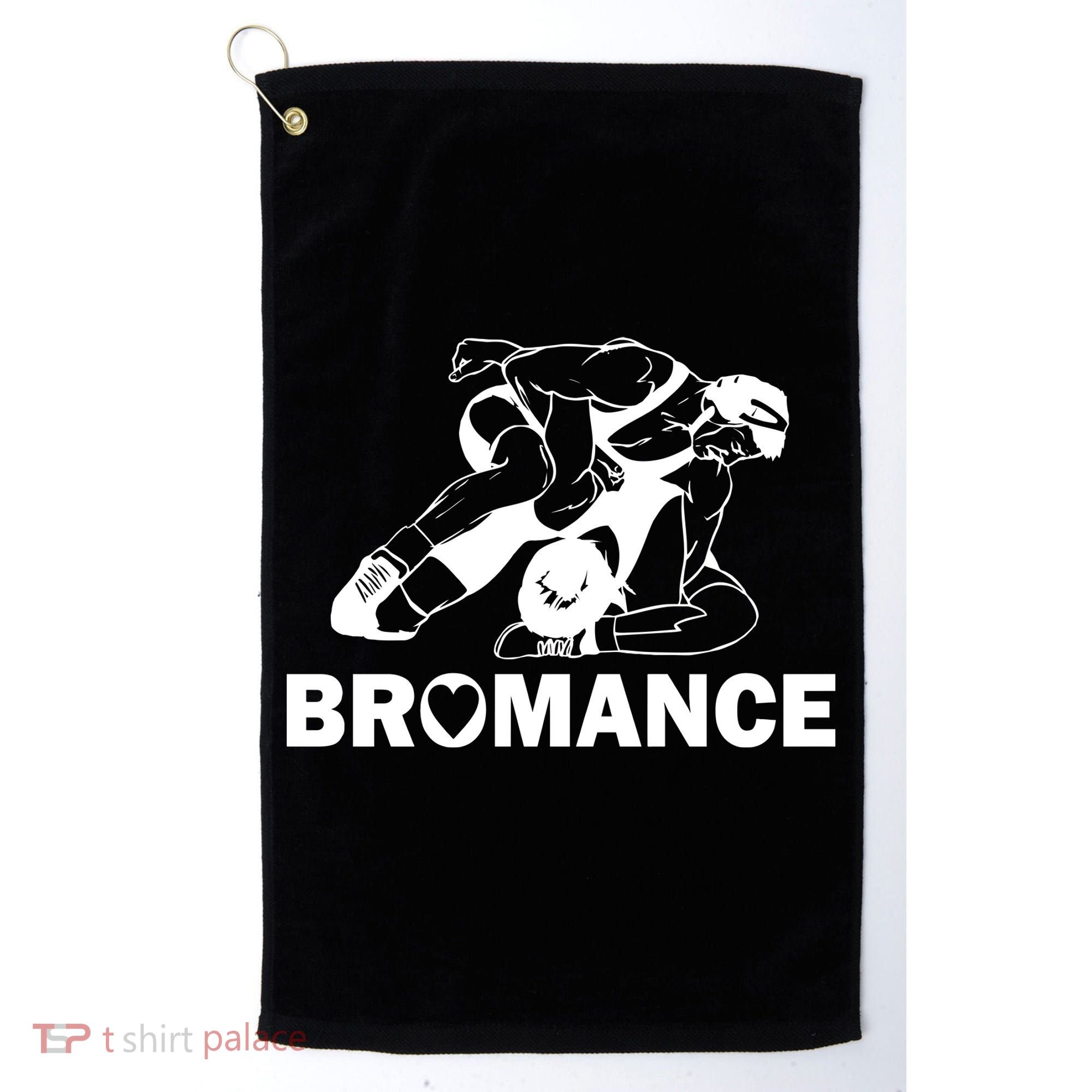 Bromance Wrestling Golf Towel