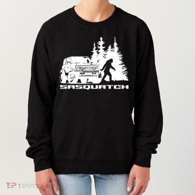 Bronco Sasquatch Truck Women's Sweatshirt