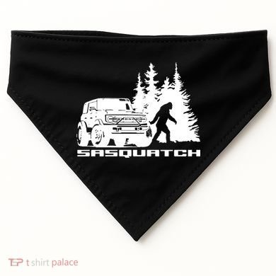 Bronco Sasquatch Truck USA-Made Doggie Bandana