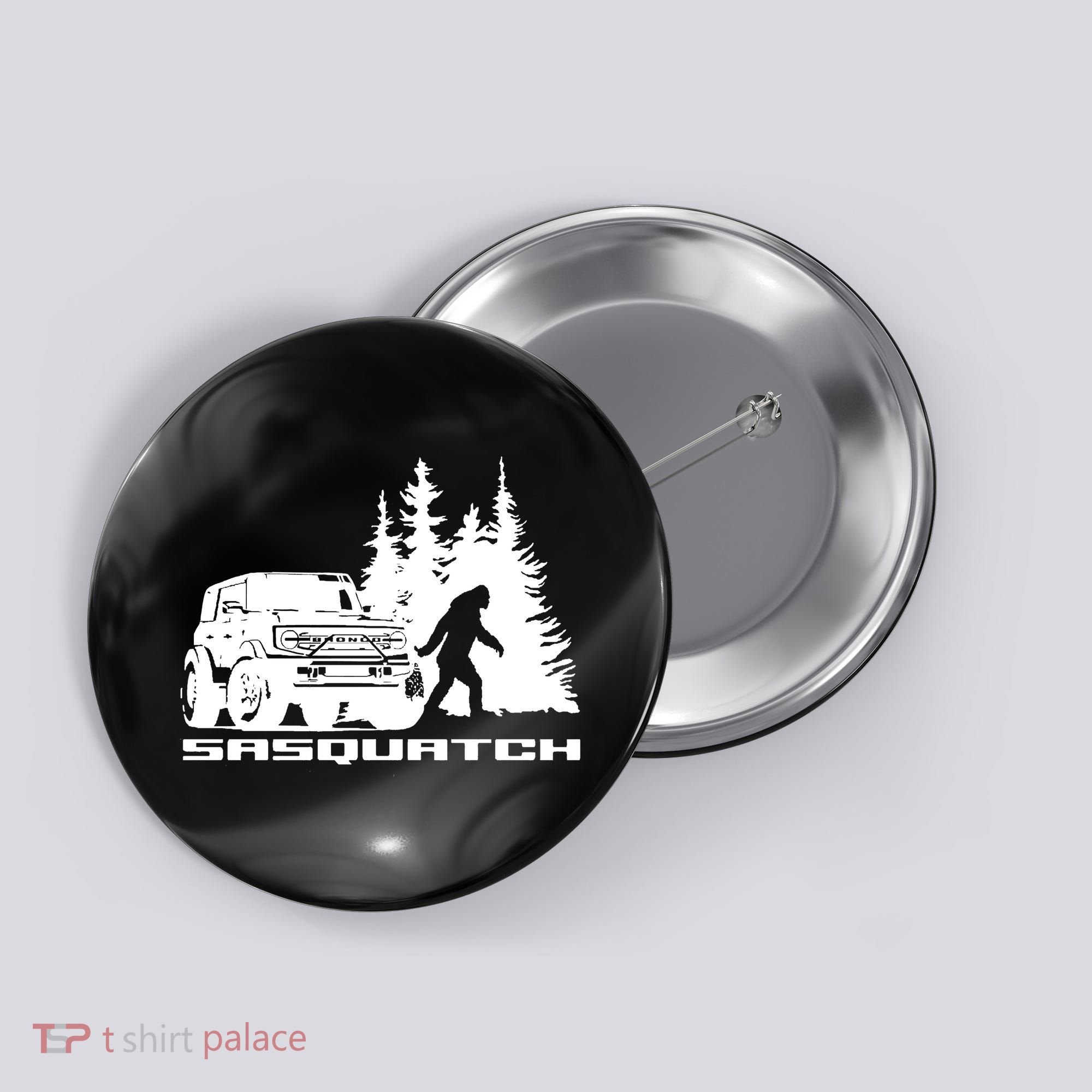 Bronco Sasquatch Truck Button