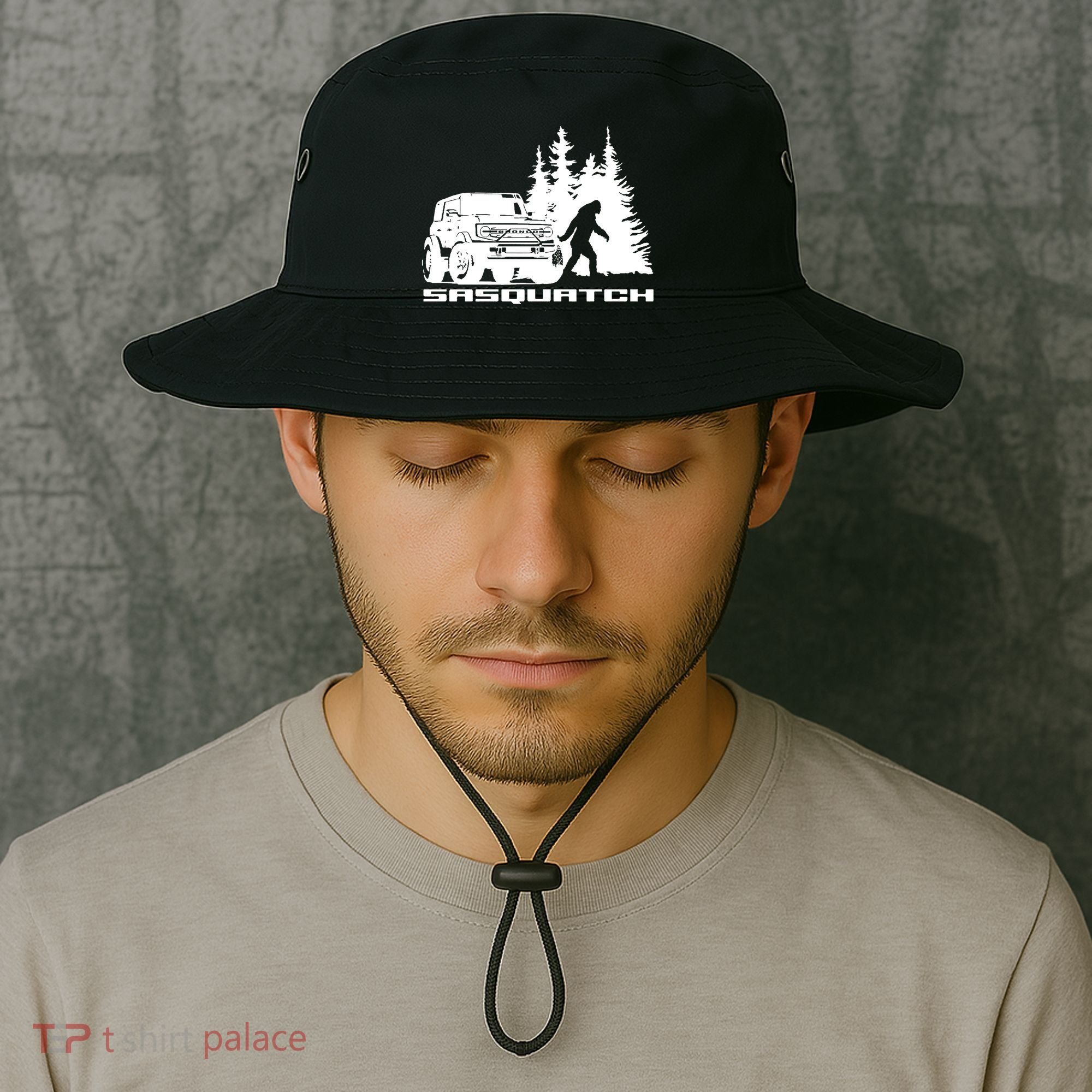 Bronco Sasquatch Truck Bucket Hat