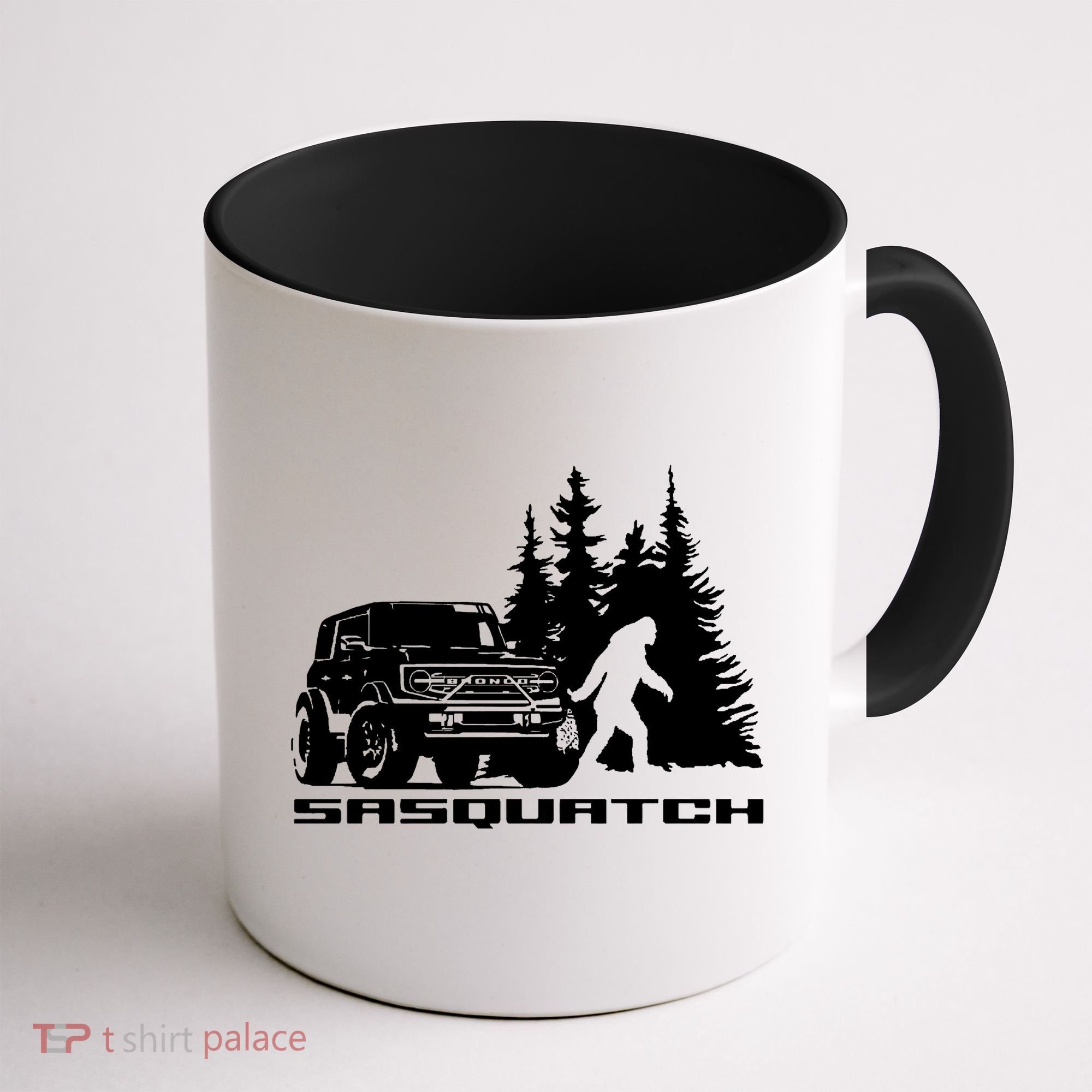 Bronco Sasquatch Truck Coffee Mug