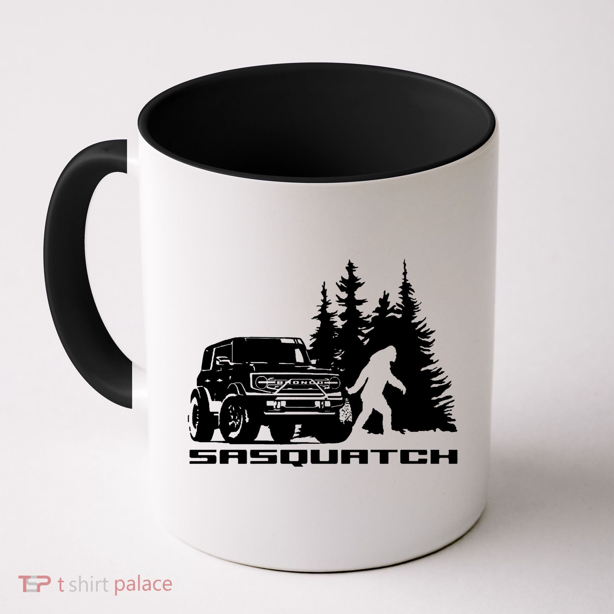 Bronco Sasquatch Truck Coffee Mug