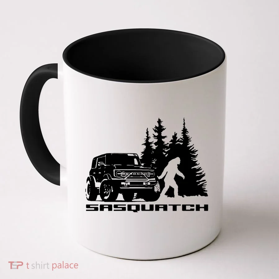 Bronco Sasquatch Truck Coffee Mug