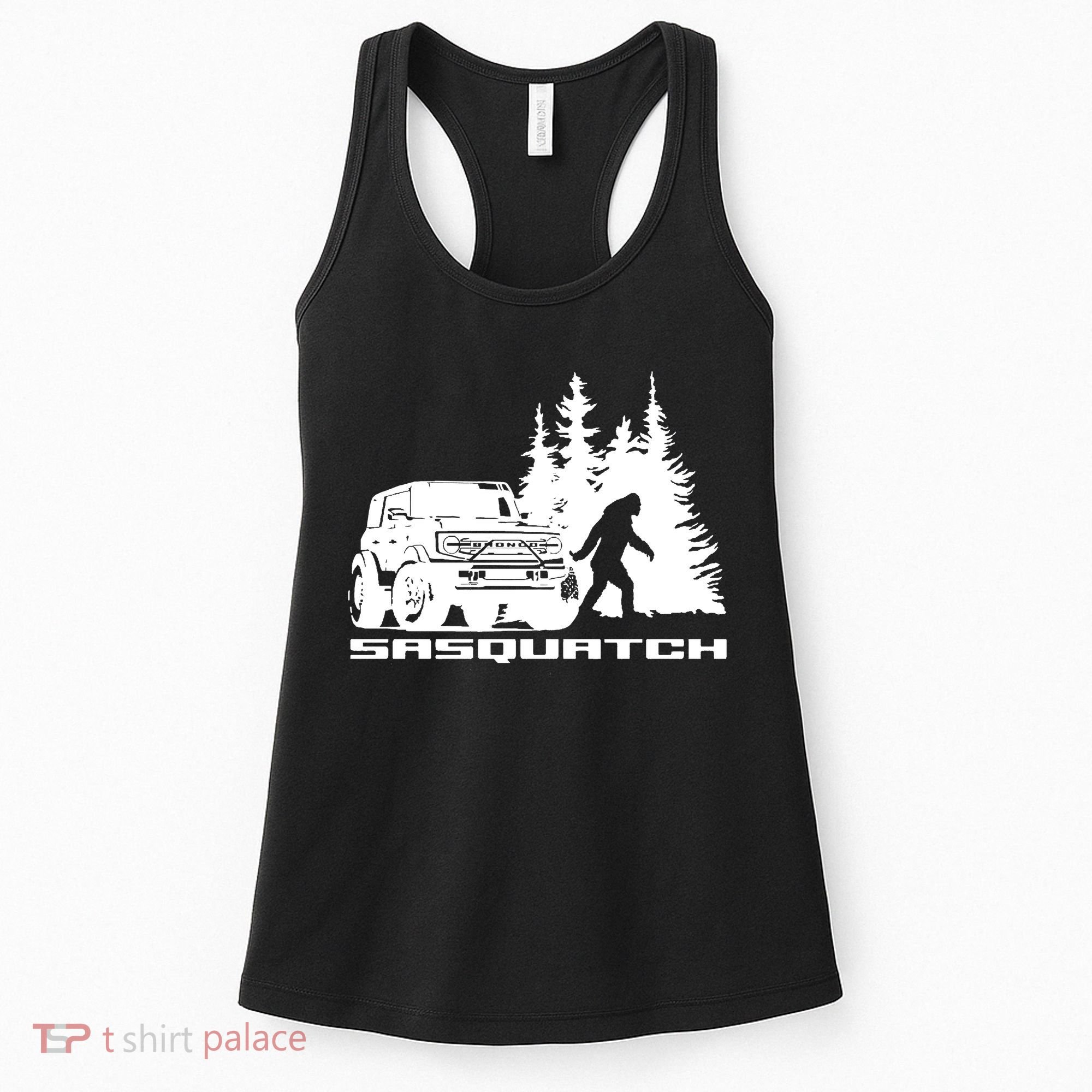 Bronco Sasquatch Truck Women's Tank Top