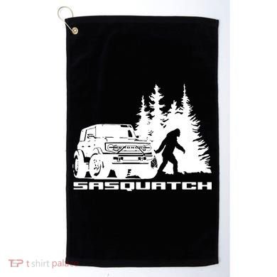 Bronco Sasquatch Truck Golf Towel