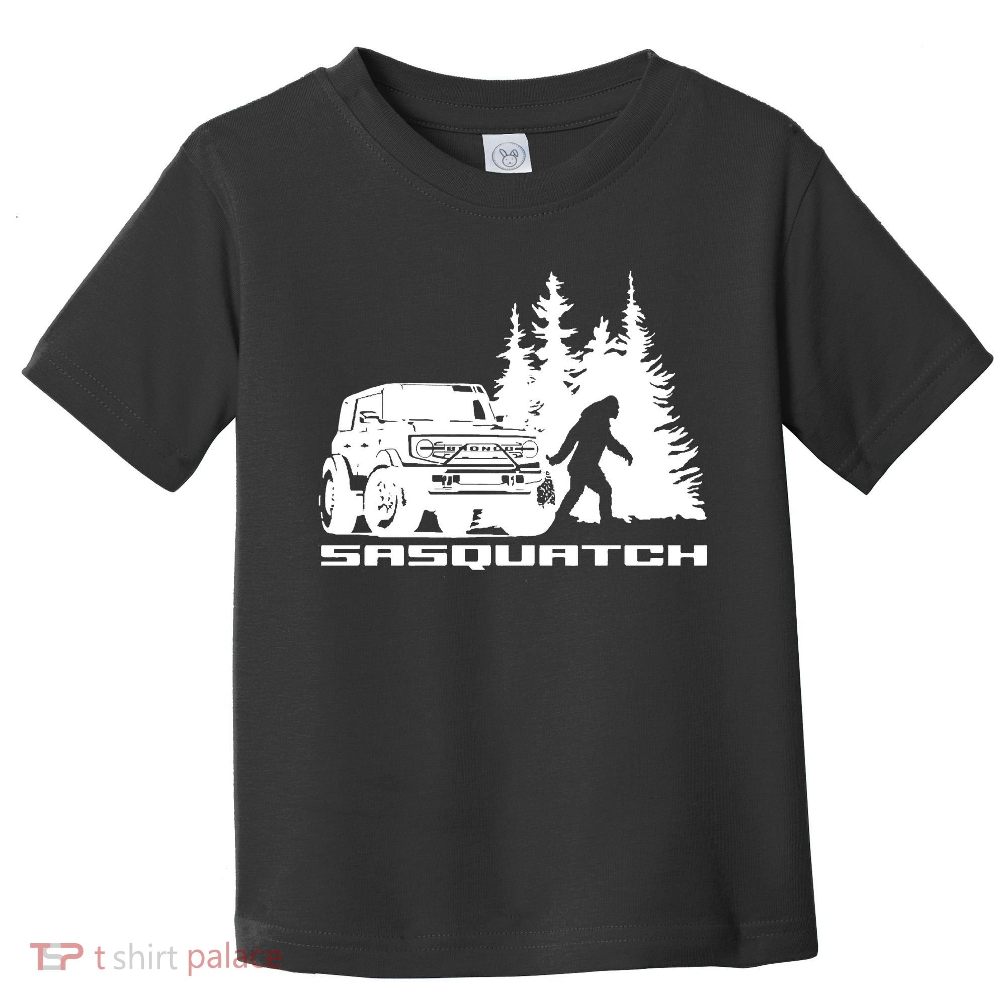 Bronco Sasquatch Truck Toddler T-Shirt