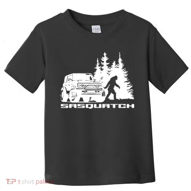 Bronco Sasquatch Truck Toddler T-Shirt