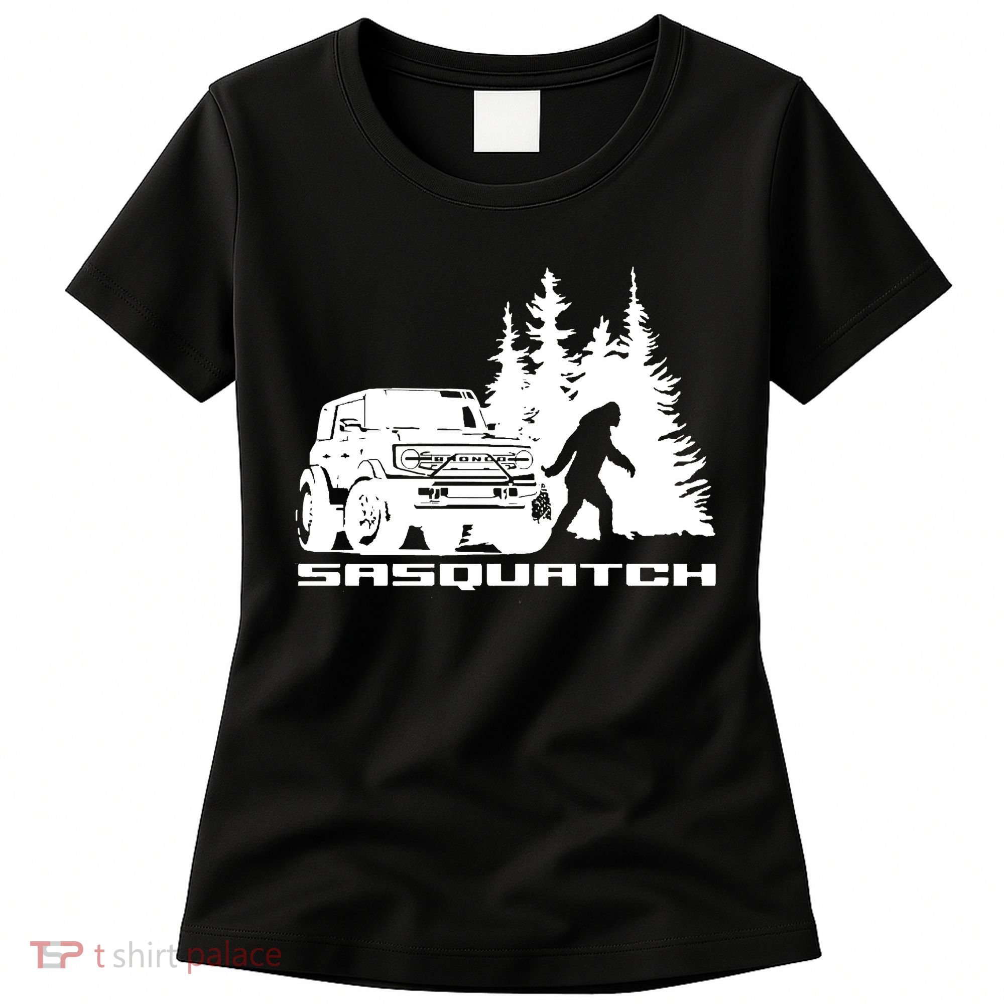 Bronco Sasquatch Truck Women's T-Shirt