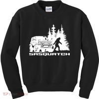 Bronco Sasquatch Truck Kids Sweatshirt thumb 0