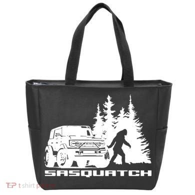 Bronco Sasquatch Truck Tote Bag