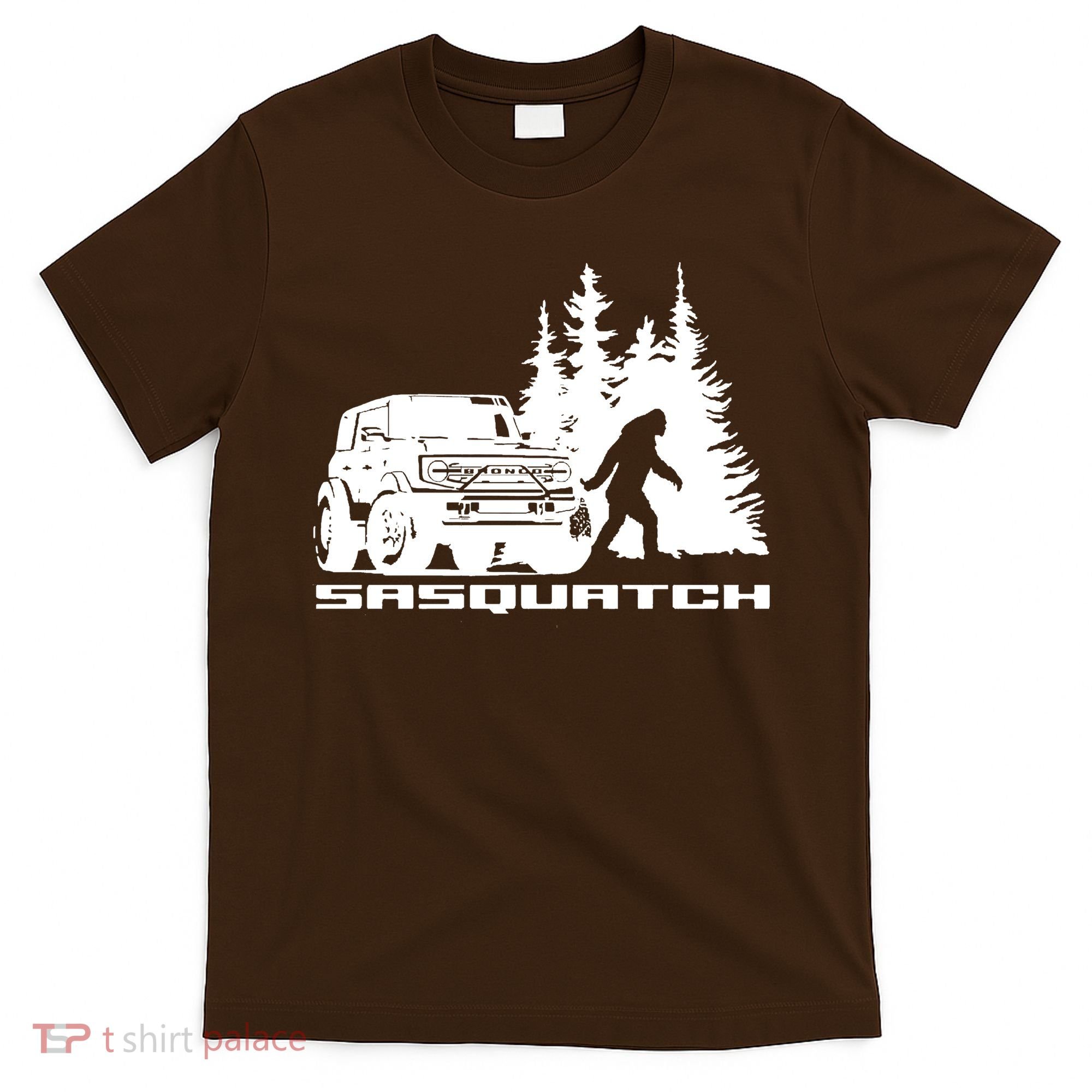 Bronco Sasquatch Truck T-Shirt