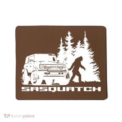 Bronco Sasquatch Truck Mousepad