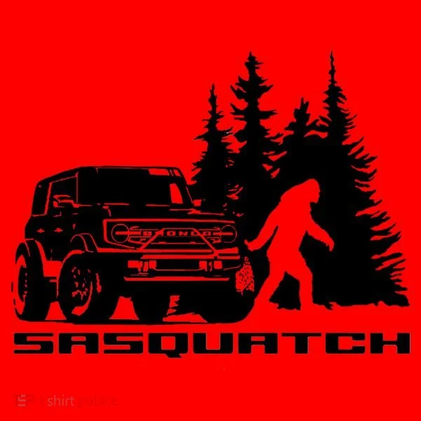 Bronco Sasquatch Truck Santa Hat