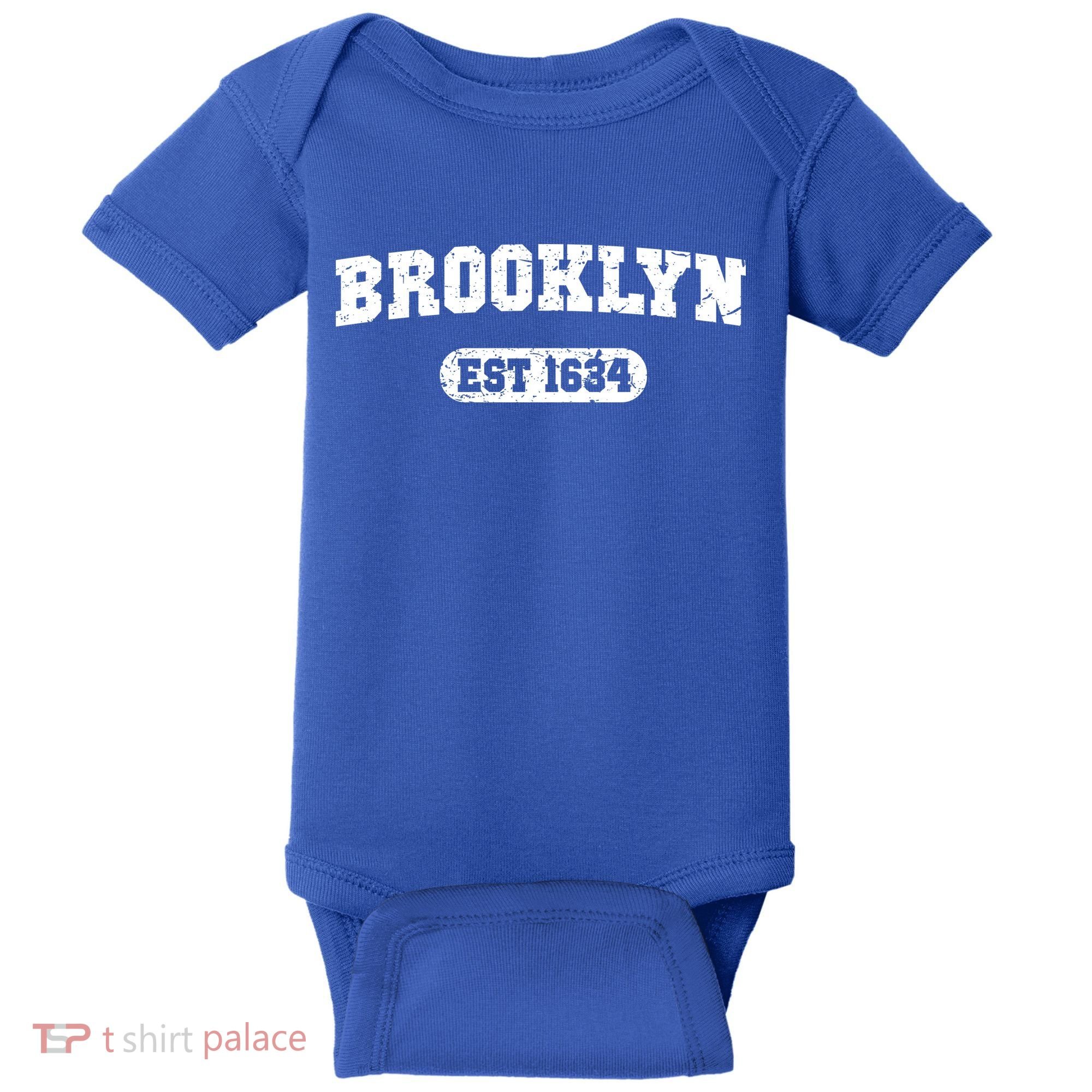 Brooklyn Est 1634 Baby Bodysuit