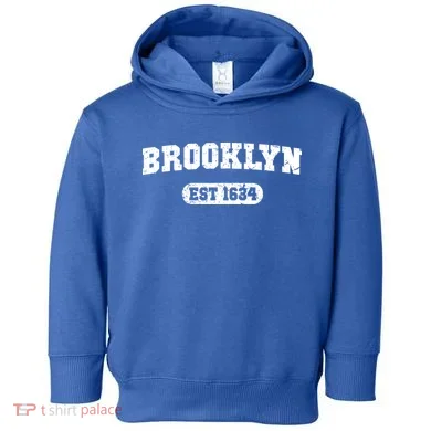 Brooklyn Est 1634 Toddler Hoodie