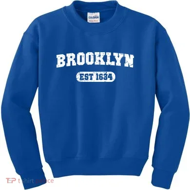Brooklyn Est 1634 Kids Sweatshirt