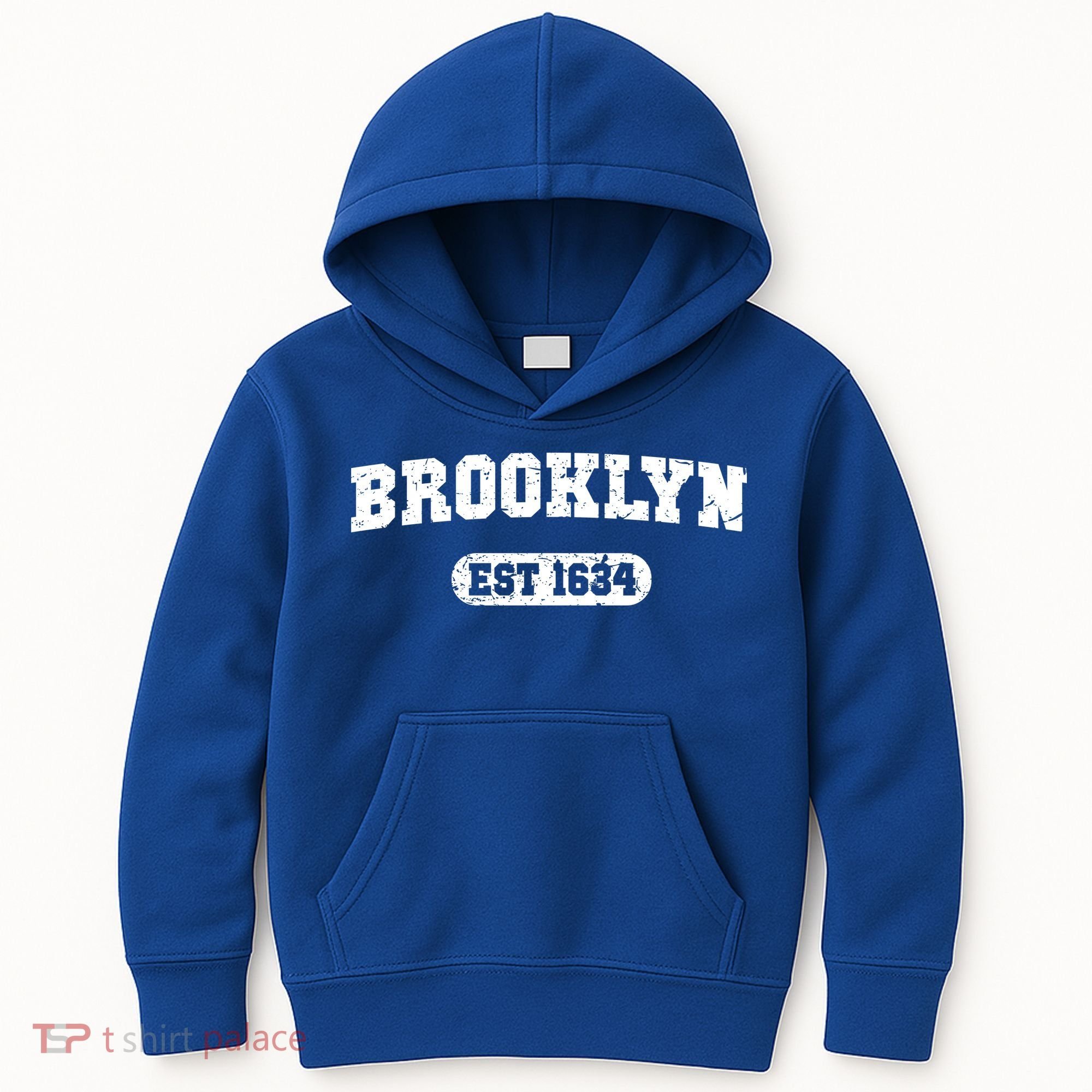 Brooklyn Est 1634 Kids Hoodie