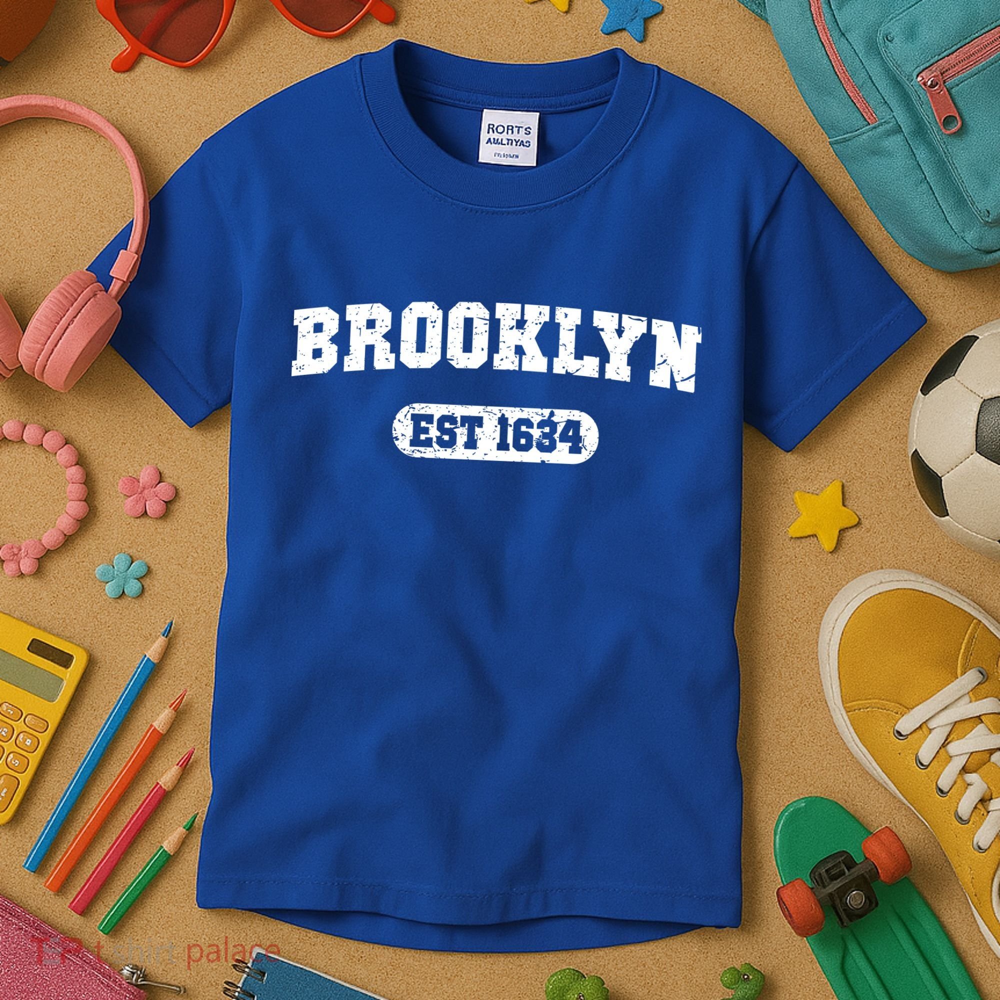 Brooklyn Est 1634 Kids T-Shirt