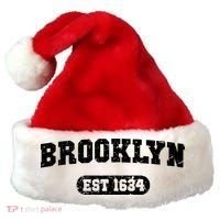 Brooklyn Est 1634 Santa Hat thumb 0