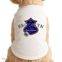 Brooklyn NYC Land of the Free Logo Doggie Tank thumb 0