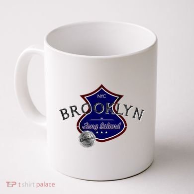 Brooklyn NYC Land of the Free Logo Coffee Mug