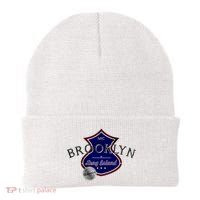 Brooklyn NYC Land of the Free Logo Beanie thumb 0