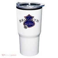 Brooklyn NYC Land of the Free Logo Tumbler thumb 0
