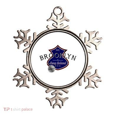 Brooklyn NYC Land of the Free Logo Ornament