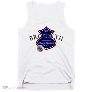 Brooklyn NYC Land of the Free Logo Tank Top