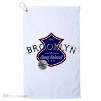 Brooklyn NYC Land of the Free Logo Golf Towel thumb 0