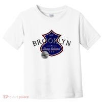 Brooklyn NYC Land of the Free Logo Toddler T-Shirt thumb 0