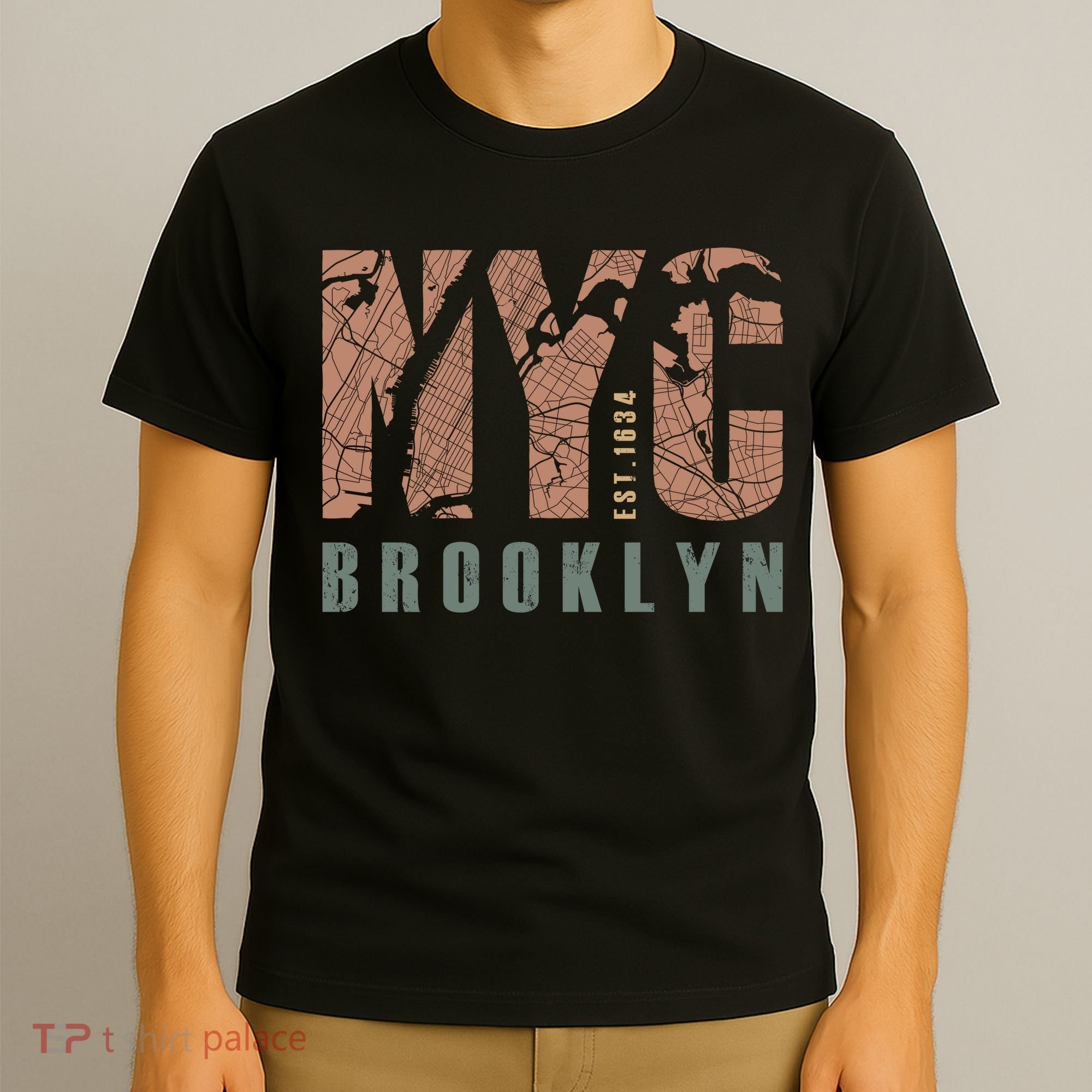 Brooklyn NYC New York City Vintage Emblem T-Shirt